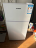 HYUNDAI（韩国现代）小冰箱迷你小型家用冷藏冷冻宿舍出租房办公室双开门二门电冰箱节能省电 80L白【行业热卖+日销过百】 实拍图