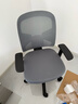 得力（deli）4900SP人体工学靠背电脑椅 舒适后仰办公椅 可升降舒棉坐垫 灰 实拍图