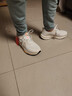 李宁（LI-NING）赤兔8跑步鞋男鞋2025新款轻量高回弹中考体育竞速运动鞋 乳白色/沙丘卡其-1 39.5 (245mm) 实拍图