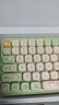 B.O.W航世K509DL无线蓝牙三模键盘适用华为小米苹果笔记本电脑台式充电便携女生办公游戏通用青萌萌绿喵 实拍图