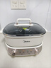 美的（Midea）火锅专用锅 电火锅鸳鸯锅电煮锅 3分06秒速沸5.5L 分体多功能锅火锅锅多用途锅HGS282813 实拍图