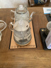 友家铺子（Biooner）全自动上水电热水壶烧水壶家用办公茶台一体机茶桌茶几嵌入式茶具套装 玫瑰金蒸茶款1L 实拍图
