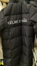 卡尔美（KELME） 长款羽绒服男冬季新款连帽厚款保暖外套运动休闲鸭绒大衣 黑色 L 实拍图