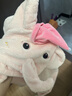 babycare婴儿浴巾暖绒洗澡巾光暖黑科技baby绒带帽斗篷-小粉象105*105cm 实拍图