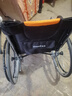 鱼跃 (yuwell)手动轮椅车H062折叠老人轻便免充气铝合金旅行手推代步 实拍图