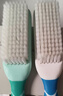 正妙鞋刷子软毛鞋刷洗鞋刷子刷鞋神器洗衣服洗鞋子家用长柄鞋刷不伤鞋 【真软毛不伤鞋】梦幻蓝+清新绿（两支） 实拍图