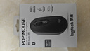罗技（Logitech）POP MOUSE 无线鼠标 蓝牙鼠标 高颜值办公鼠标 夜幕黑 实拍图