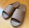 朴西荔木凉拖鞋浴室情侣款居家洗澡防滑eva四季拖鞋男 栗子棕 42-43 实拍图