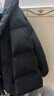 京东京造羽绒服男女情侣款鸭绒冬季保暖外套面包服加厚短款新年黑色 2XL 实拍图