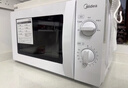 美的（Midea）【给老家送年货东哥同款】快捷微波炉 家用小型 360°转盘加热 旋钮操控 易洁内胆（M1-L213B） 实拍图