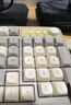 前行者V1蓝牙无线键盘鼠标套装机械手感静音三模男女生办公高颜值键鼠便携电脑笔记本平板iPad手机通用 奶油灰-双模键鼠套装-白光【无线/蓝牙】 实拍图