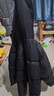 网易严选25新品90鸭绒超蓬羽绒服休闲面包服石墨烯保暖轻量抗菌防泼水 A款25迭代-森野绿（立领） 2XL 实拍图