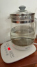 九阳（Joyoung）0胶水养生壶玻璃花茶壶可拆卸茶篮 定制12大功能 煮茶器电热烧水壶1.5L WY155 实拍图