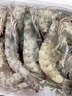 万景国产大虾 盐冻北海白虾(大号) 80-100只净重4斤 聚餐 海鲜年货 实拍图
