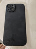 世咏（SHIYONG）适用苹果15手机壳 iphone15保护套镜头全包超薄防摔轻奢羊巴皮简约创意国风小羊皮男女款 黑色 实拍图