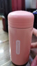 【全网爆款】迷你口袋保温杯304不锈钢水杯便携可爱水杯女生 粉色 150ml 实拍图