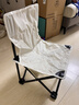 户外装备高品质车载便携亲子户外折叠椅用于露营钓鱼写生 白色中号33 实拍图