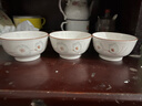 陶瓷碗家用喜庆乔迁新居碗碟餐具套装岁月静好饭碗 岁月静好3碗 实拍图