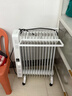 美的（Midea）【白玉】取暖器/电暖器/电暖气家用/烤火炉/13片节能速热/电热油汀/油酊/加热器/烘衣加湿HYX22N 实拍图