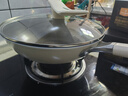 荣事达（Royalstar）陶瓷炒锅不粘锅家用炒菜锅钛锅铁不粘燃气灶电磁炉通用30带盖 实拍图