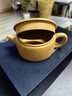 藏壶天下小容量宜兴紫砂壶纯手工刻绘功夫茶具原矿金黄段泥泡茶壶大口汉瓦 汉瓦壶 200ml 实拍图