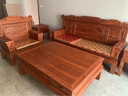 善匠良品 红木家具非洲花梨（学名：刺猬紫檀）实木沙发 新中式兰亭序沙发 客厅组合 113五件套（出货周期长询客服） 实拍图