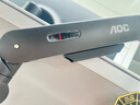AOC双屏显示器支架 电脑工位增高架 多屏升降旋转机械臂 电脑桌屏幕升高架 显示屏支架 AM420PLUS银灰 实拍图