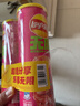 乐事（Lay's）无限薯片 鲜浓番茄味 104克*2罐 208克 休闲零食 膨化食品 实拍图