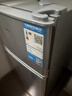 日普（RIPU）小冰箱迷你小型双门家用一级能效宿舍出租房办公室节能省电冷藏冷冻电冰箱 【一级能效】58升银色【3天不到1度电】 实拍图