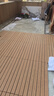塑木地板阳台露台自铺拼接防腐 压花原木色/90*30cm 1片 晒单实拍图