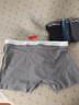 猫人【精梳棉-安心品质】男士内裤男纯棉长效抗菌蚕丝裆男生四角短裤 实拍图