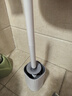 LYNN马桶刷子无死角清洁防溅水洗厕所卫生间轻奢风长柄清洁刷套装 实拍图