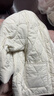 优衣库童装男童女童PUFFTECH空气棉服便携式外套可机洗478125 01 乳白色 110 实拍图