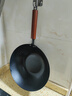 炊大皇铁锅家用无涂层不锈炒锅燃气灶专用炒锅炒菜锅平底锅极铁锅30cm 实拍图