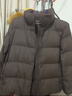 优衣库女装羽绒茄克/柔软面料外套夹克479212 37 栗色 S 实拍图