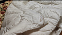 富安娜羊毛被51%进口羊毛被子冬被 双人冬季大豆被芯 约7斤 203*229cm 实拍图