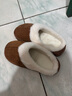 2026新款棉拖鞋女士秋冬季家居室内加绒保暖可爱少女心棉鞋外穿 8803-黄色 38 -39适合37-38 实拍图