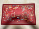 富安娜床上四件套婚庆提花纯棉床上用品大红套件1米5/1米8床(203*229cm) 实拍图