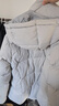 黑冰25新款户外700蓬鸭绒男款加厚防风保暖羽绒服 F8905MJ 灰白 XL 实拍图