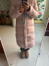 森马（Semir）陈都灵|90绒子羽绒服女25冬长款三防抗静电连帽外套109725113001 实拍图