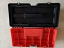 【万人同抢】家用多功能五金收纳箱手提电工工具箱车载维修配件箱 【双层星.月红】13寸（不含工具） 复工爆品 实拍图