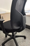 得力（deli）4900S 人体工学靠背办公椅/电脑椅/职员椅 可升降转椅舒棉坐垫 黑 实拍图