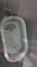 iuu婴儿洗澡盆 可折叠宝宝浴盆大号 洗澡神器躺托浴架新生儿童用品 【北欧灰】+调节感温浴架+脸盆*3 材质：FAD食品级材质检测认证 实拍图