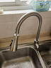 四季沐歌厨房水龙头系列304不锈钢万向360°旋转双水花冷热洗菜盆水龙头 实拍图