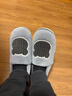 京东京造家居包脚棉拖鞋 冬季室内防臭防滑保暖厚底踩屎感男款 灰色44-45 实拍图