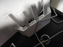 Tenda腾达路由器【千兆WiFi6+穿墙王】无线AX3000信号增强家用放大器Mesh限时补贴金榜一名云霄白立式 实拍图