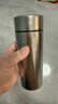 丽贝德商务钛杯保温杯内外纯钛泡茶杯大容量礼盒 皓月银 460ML 实拍图