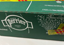 Perrier巴黎水 原装进口气泡水 年货礼盒0糖0卡原味天然矿泉水330ml*24瓶 实拍图
