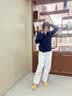CAMILA KSENIA德训鞋女2026新款秋季休闲百搭运动鞋真皮复古阿甘鞋内增高德训鞋 黄色 38 实拍图