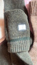 猫人3双装35%羊毛袜子男士袜子男冬季加厚保暖袜男毛圈袜睡眠袜男 实拍图